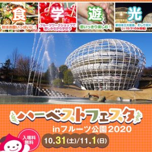 ハーベストフェスタinフルーツ公園2020