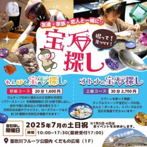 出張宝石探し