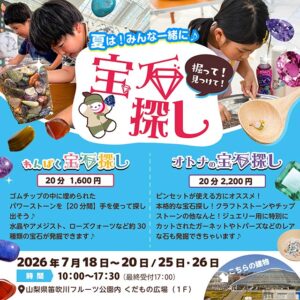 出張宝石探し